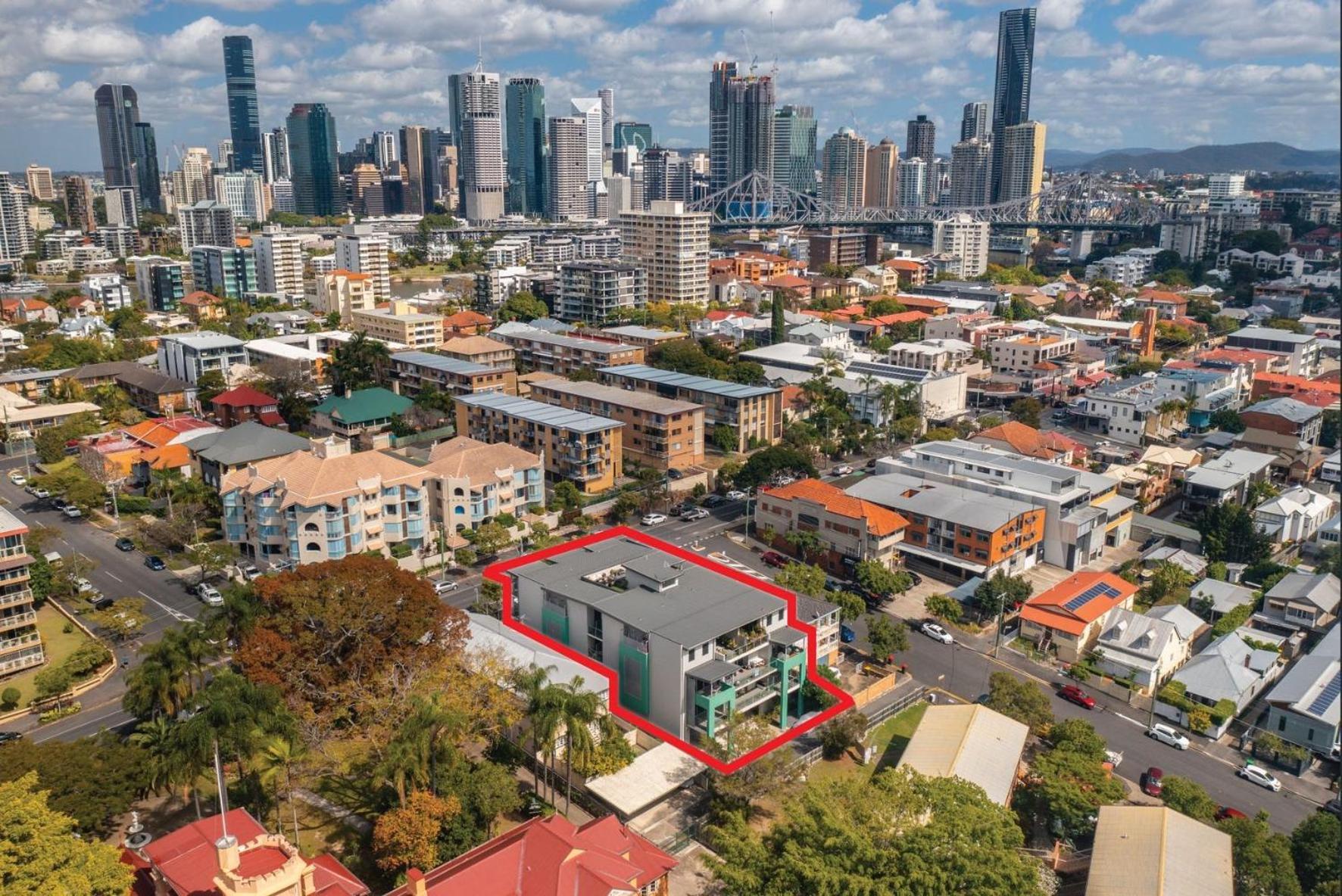 Cirque Boutique Apartments Brisbane Exterior foto